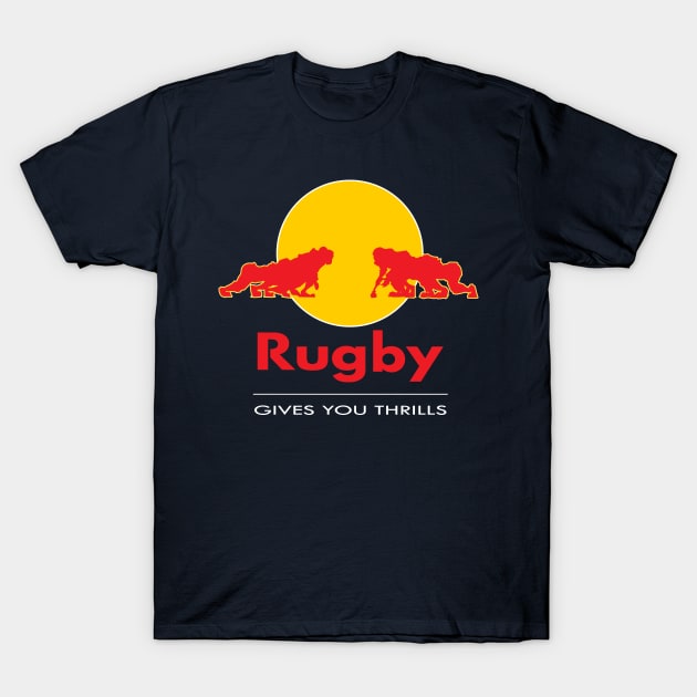 Rugby T-Shirt by Helepictor Rugby